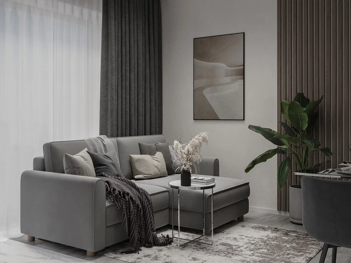 Фото № 16: Шторы на люверсах в интерьере: 30 фото красивого оформления