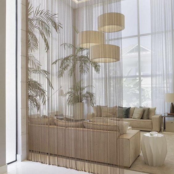 Фото № 6: Шторы на люверсах в интерьере: 30 фото красивого оформления