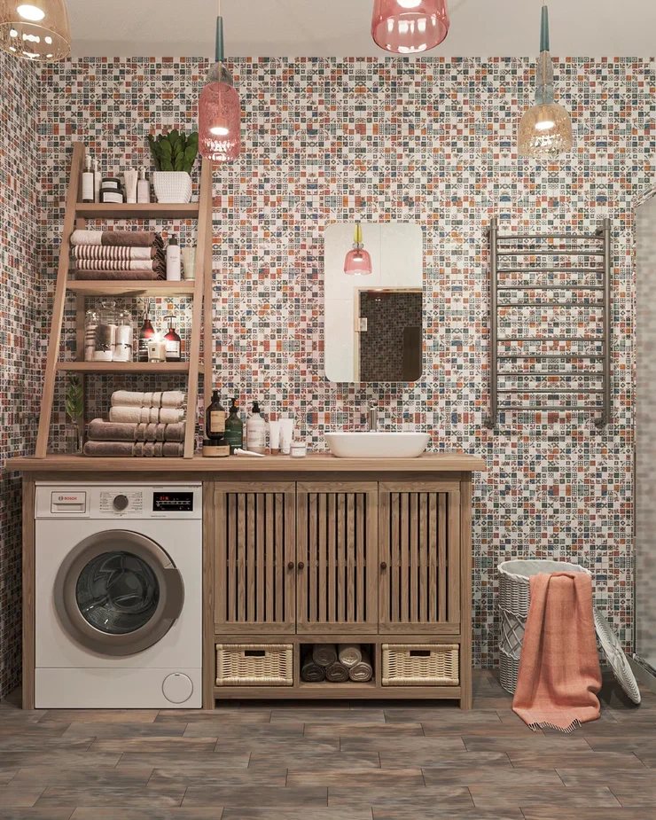 Фото № 5: Как удобно устроить хранение под раковиной: 15 примеров