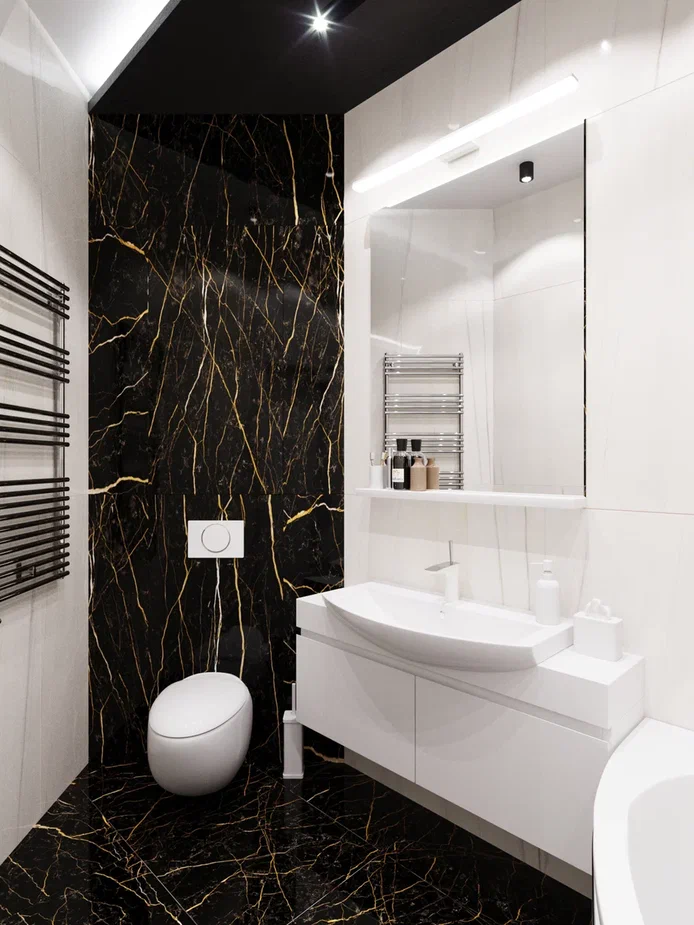 Фото № 9: Как удобно устроить хранение под раковиной: 15 примеров