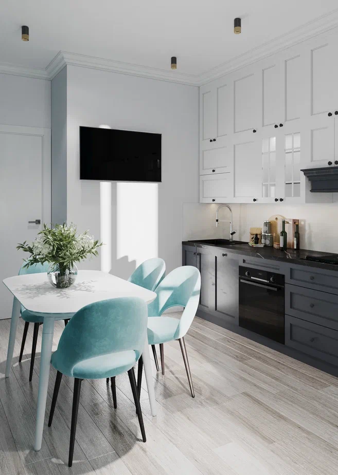 Фото № 3: Дизайн ручек для кухонной мебели