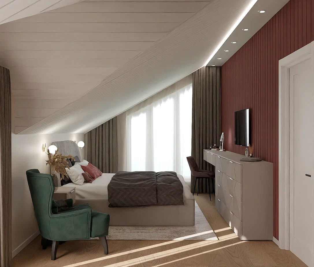 Фото № 4: Крашеные стены в интерьере: 27 волшебных идей