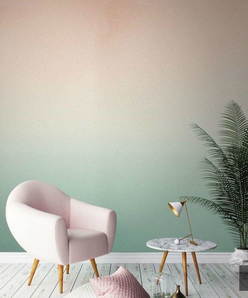 Фото № 11: Крашеные стены в интерьере: 27 волшебных идей