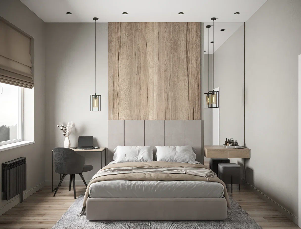 Фото № 13: Как украсить стены за кроватью в спальне: 20 интересных способов