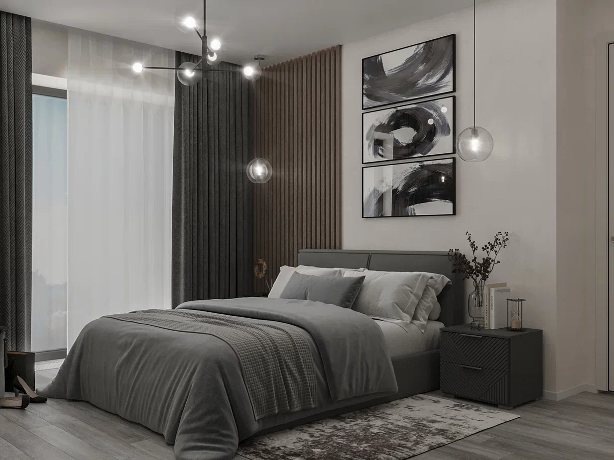 Фото № 5: Как украсить стены за кроватью в спальне: 20 интересных способов