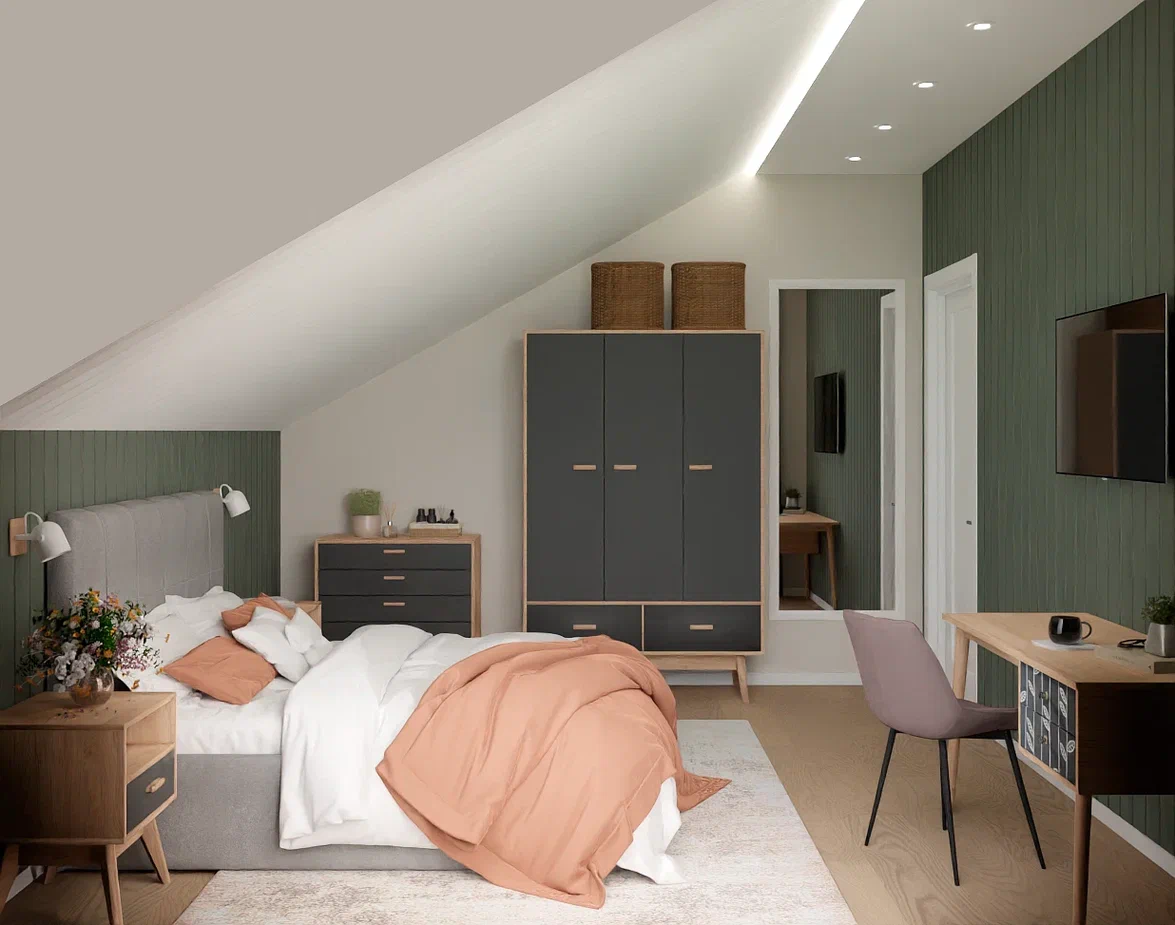 Фото № 12: С чем сочетается розовый: 20 палитр от ReRooms для вашего интерьера