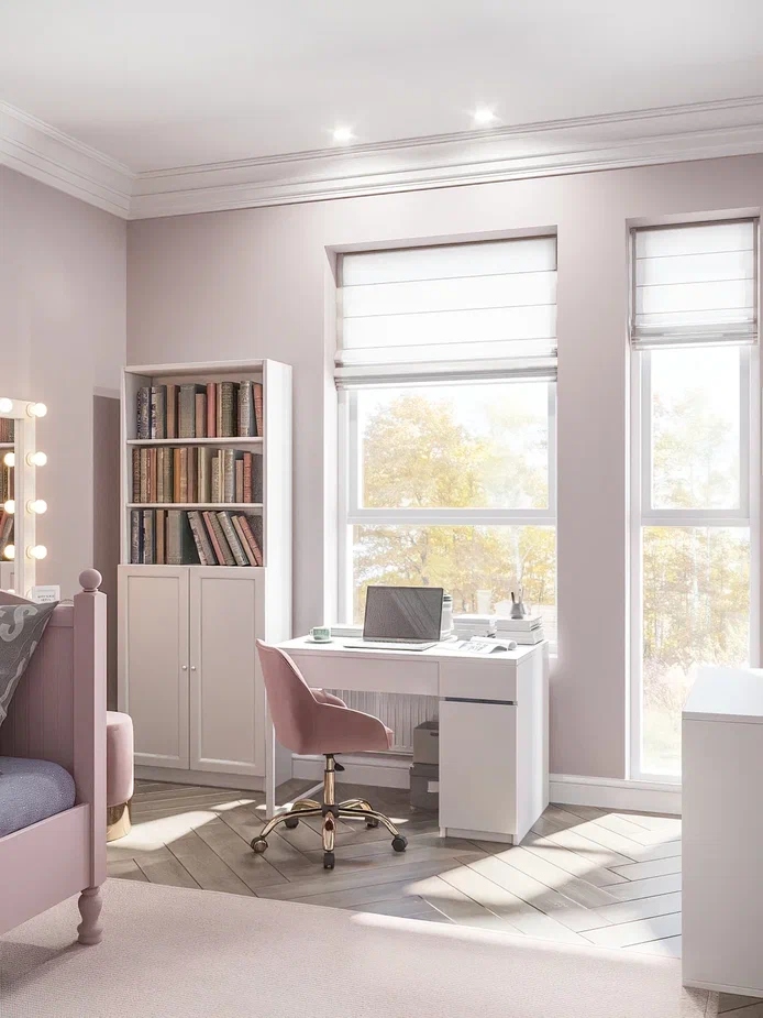 Фото № 10: С чем сочетается розовый: 20 палитр от ReRooms для вашего интерьера