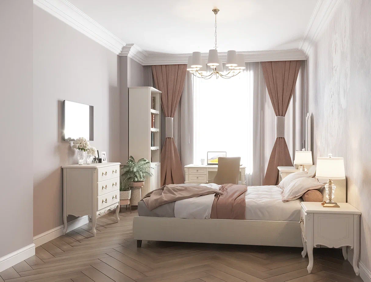 Фото № 14: С чем сочетается розовый: 20 палитр от ReRooms для вашего интерьера