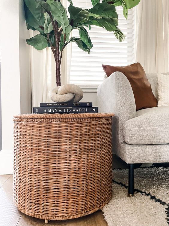 Фото № 1: Корзины в интерьере: что хранить, куда поставить