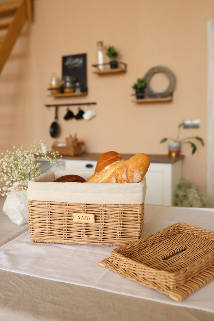 Фото № 10: Корзины в интерьере: что хранить, куда поставить