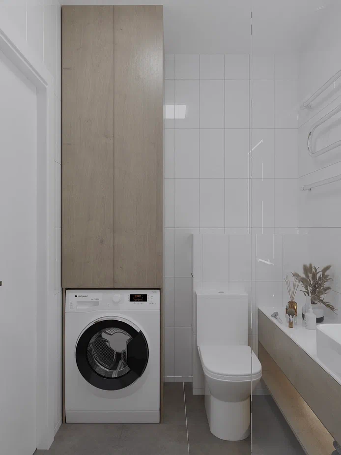 Фото № 4: Как выбрать шкаф в ванную: советы и дизайнерские приемы