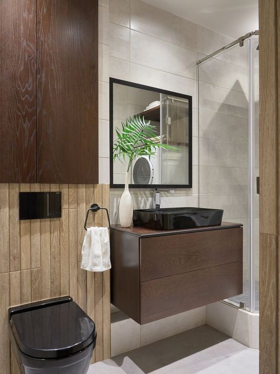 Фото № 8: Использование цвета венге в интерьере: 15 удачных решений