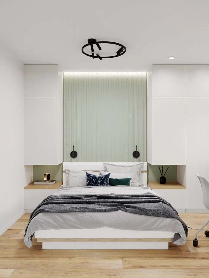 Фото № 3: Сочетание цветов в интерьере с зеленым оттенком: 20 стильных идей