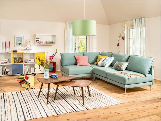 Фото № 6: Сочетание бирюзового цвета в интерьере: 20 необычных идей