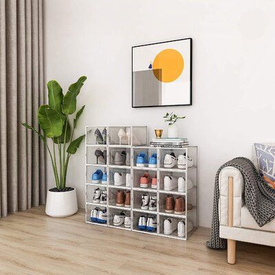 Фото № 15: 30 вариантов хранения обуви в маленькой квартире