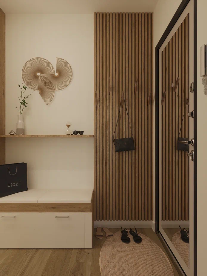 Фото № 17: 30 вариантов хранения обуви в маленькой квартире