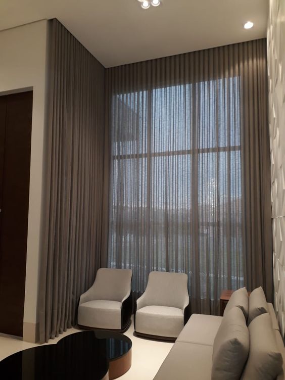 Фото № 18: Тюль в современном интерьере: лучшие идеи стильного оформления окон