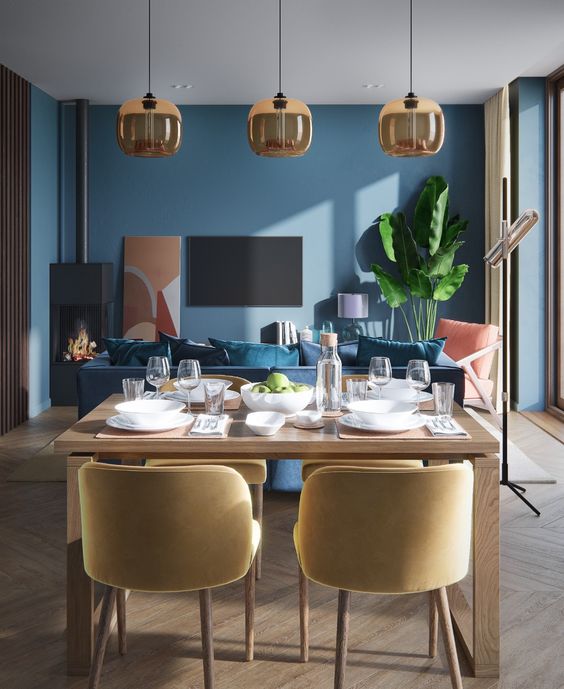 Фото № 12: Сине-зеленая гамма: как правильно использовать в интерьере 