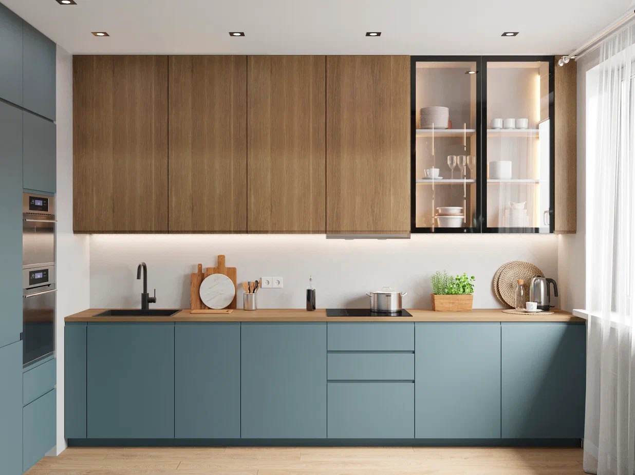 Фото № 3: Компактная мебель для маленькой кухни: 15 вариантов