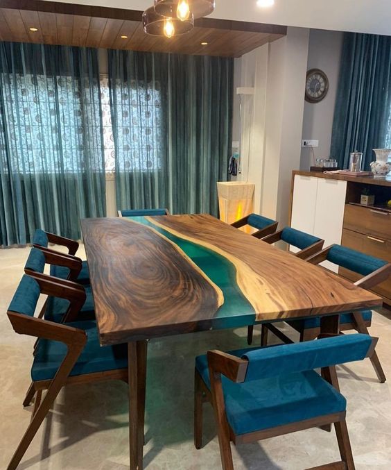 Фото № 4: Украшаем столовую и кухню: 15 необычных дизайнерских столов