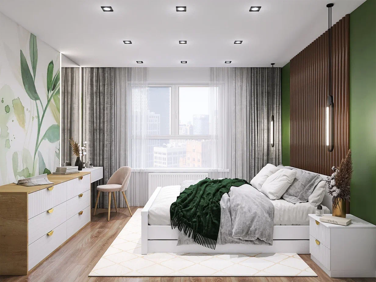 Фото № 11: Как дополнить интерьер с помощью ковра: 25 уютных примеров