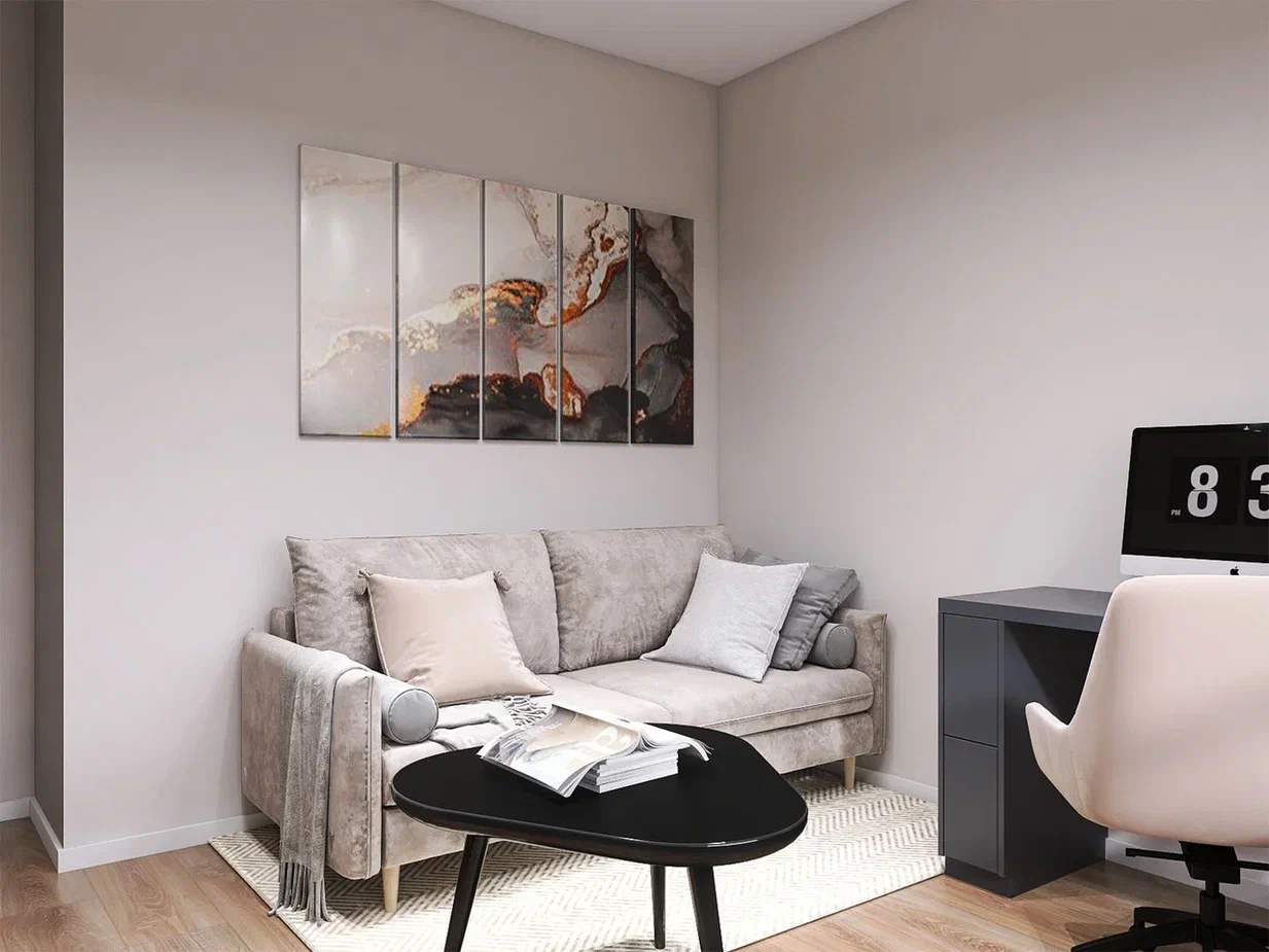 Фото № 1: Как дополнить интерьер с помощью ковра: 25 уютных примеров