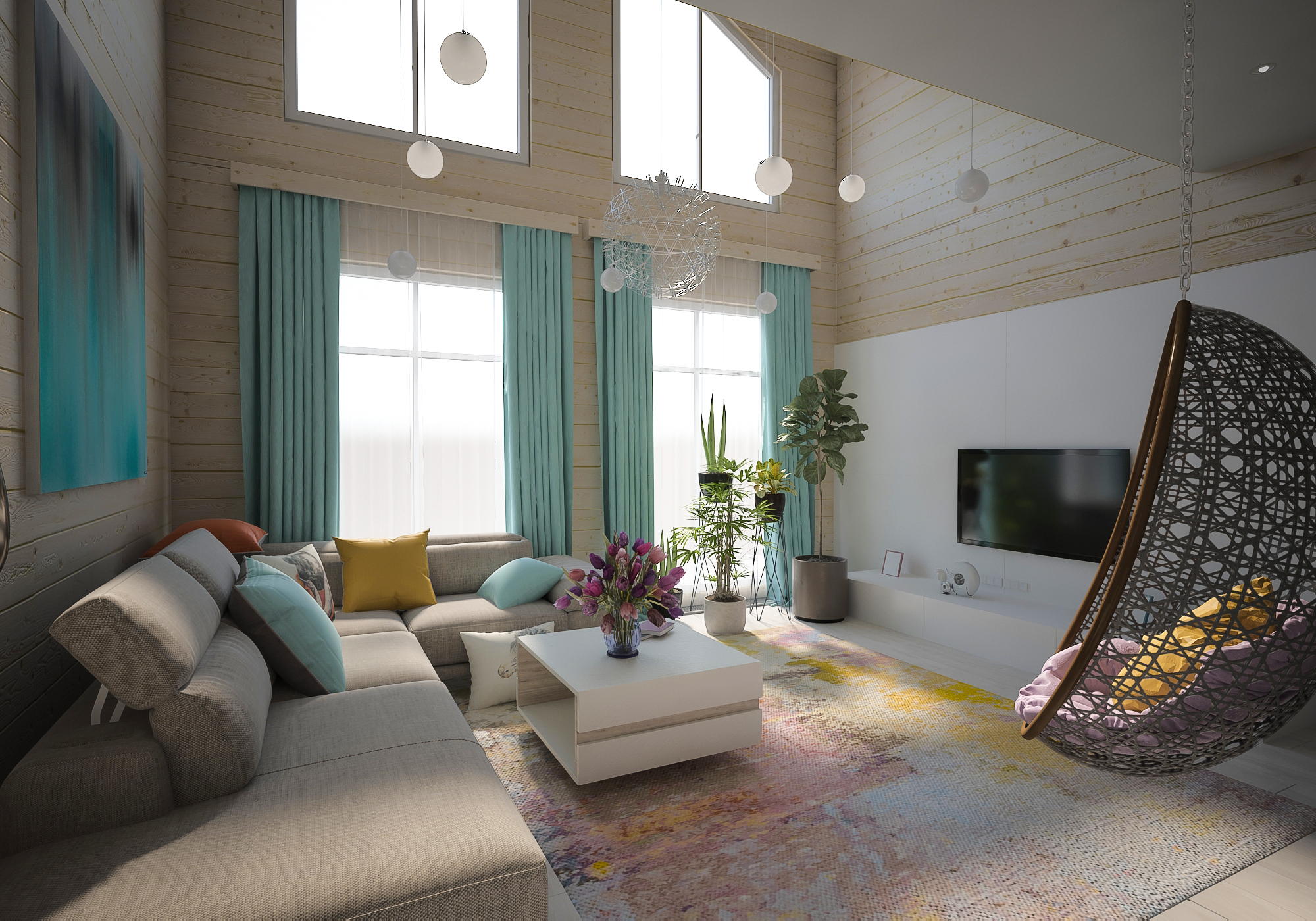 Фото № 23: Почему дизайнеры так любят цвет тиффани: раскрываем карты