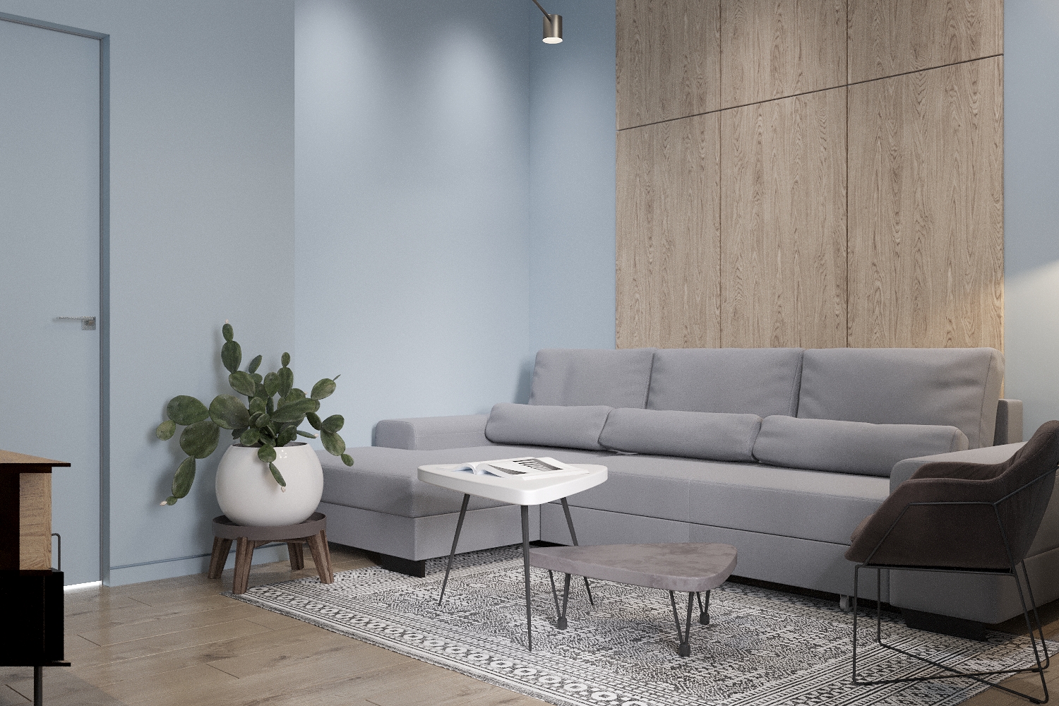 Фото № 14: Как украсить интерьер подставкой для цветов: 20 интересных вариантов