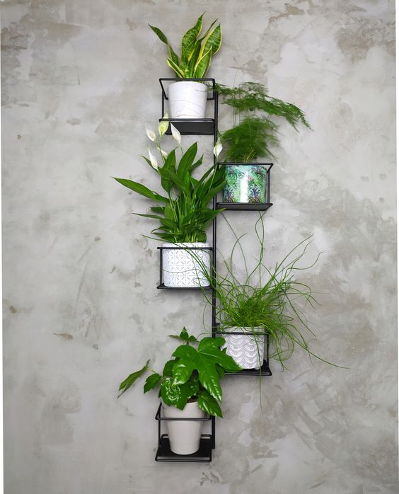 Фото № 7: Как украсить интерьер подставкой для цветов: 20 интересных вариантов