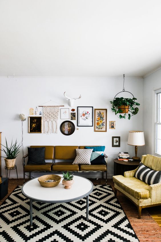 Фото № 13: Гобелены в современном интерьере: 25 удачных решений