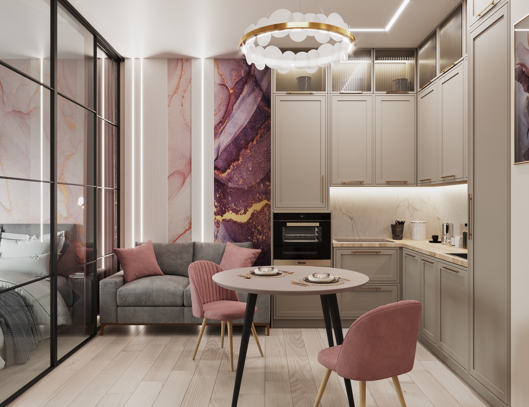 Фото № 8: Ширмы и перегородки для комнаты: 22 необычные идеи