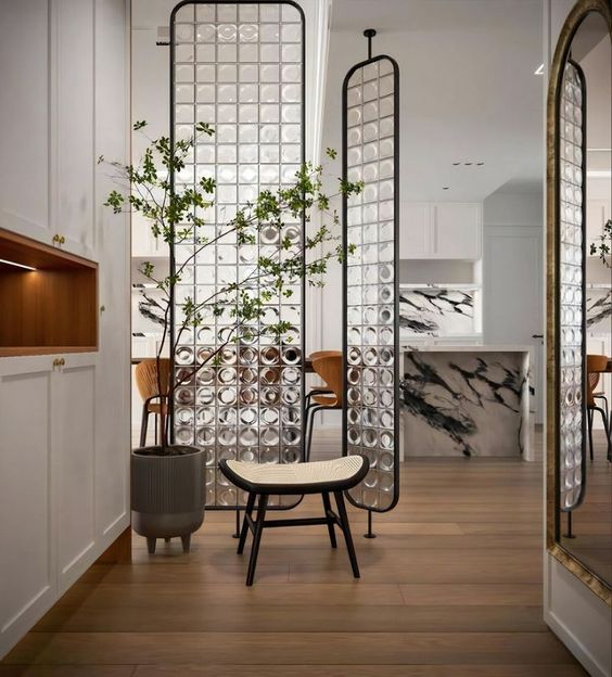 Фото № 5: Ширмы и перегородки для комнаты: 22 необычные идеи