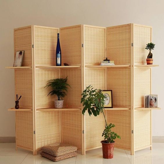 Фото № 7: Ширмы и перегородки для комнаты: 22 необычные идеи