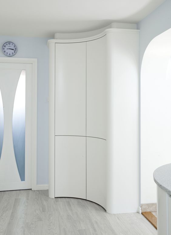 Фото № 6: 18 стильных спален с угловым шкафом