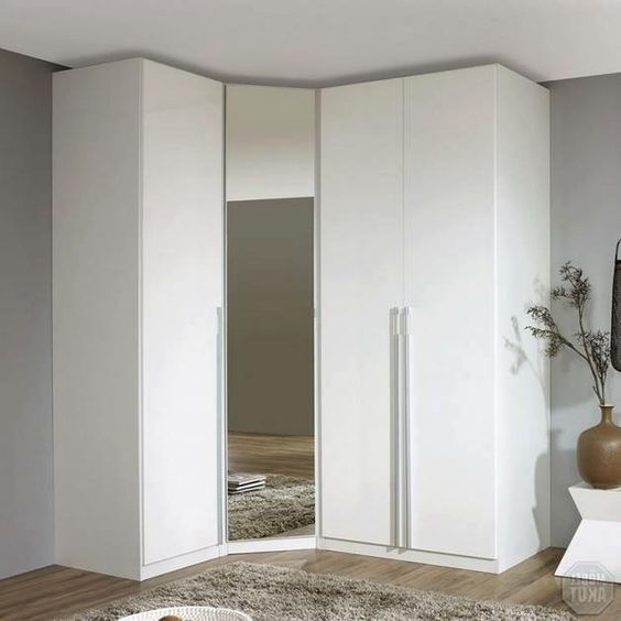 Фото № 7: 18 стильных спален с угловым шкафом