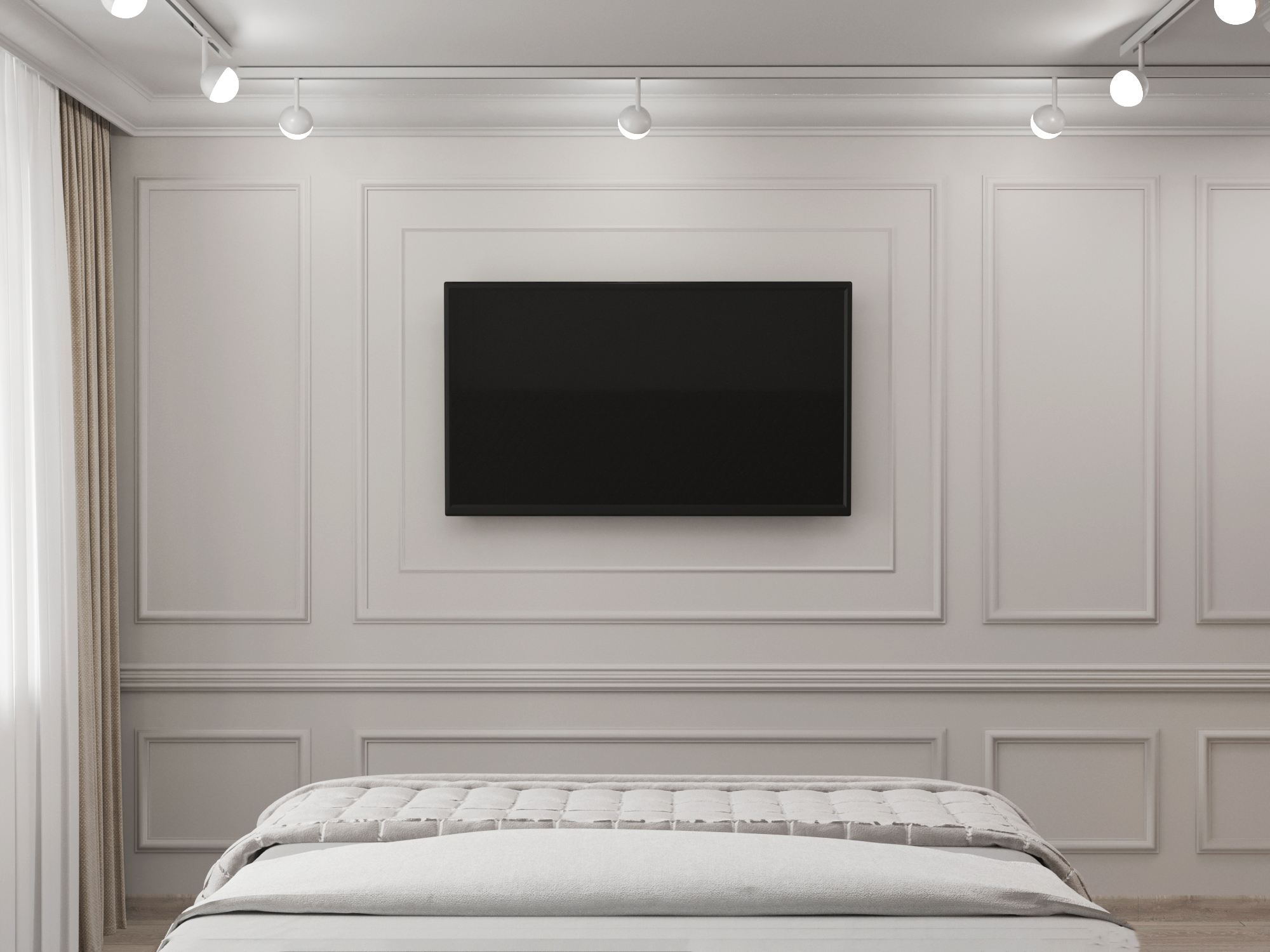 Фото № 9: Как правильно использовать молдинги на стенах и где их купить: 10 советов