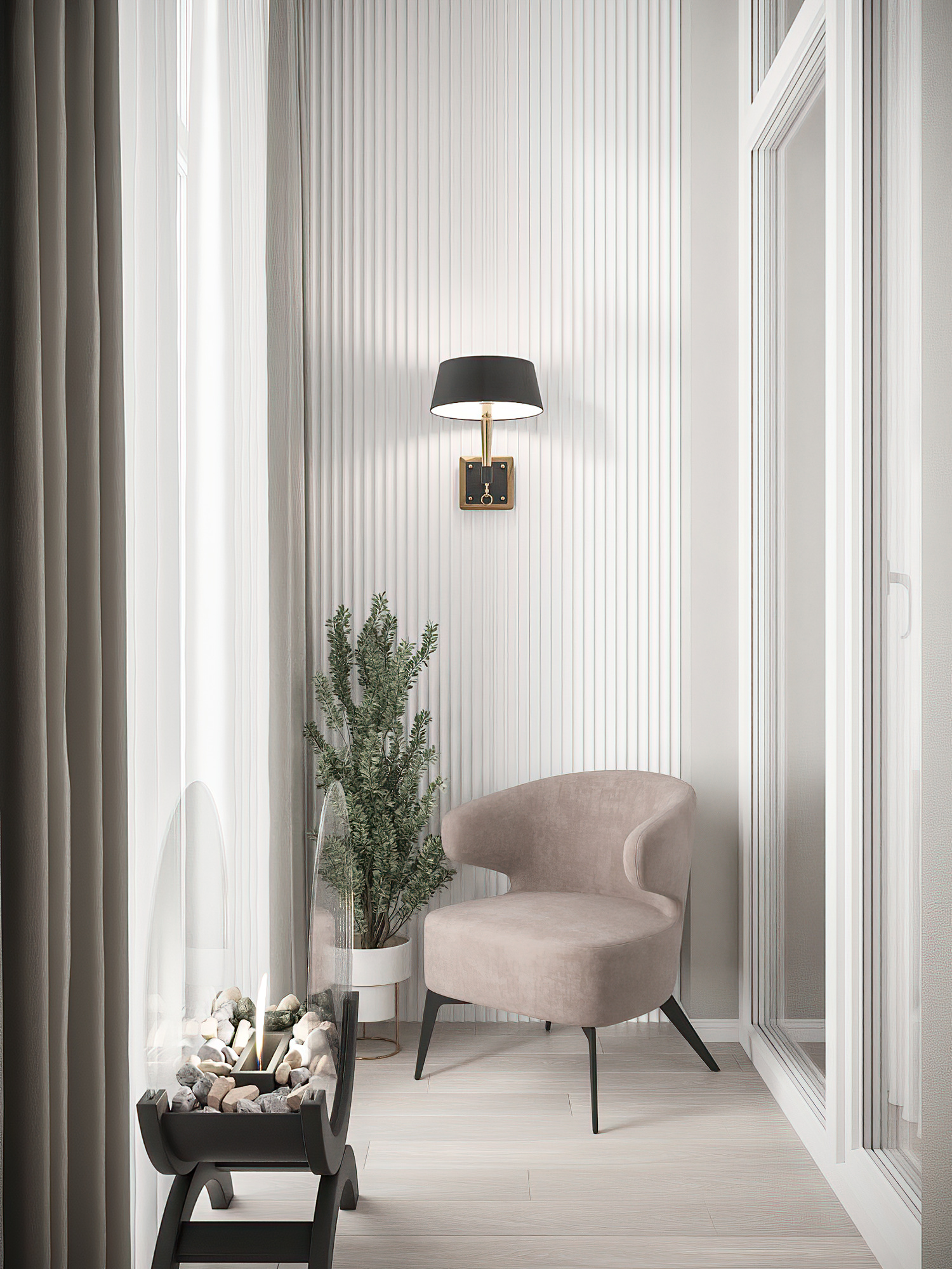 Фото № 13: Дизайн однокомнатной квартиры: идеи и советы от ReRooms