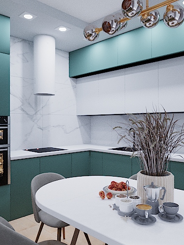 Фото № 4: 14 современных идей дизайна угловой кухни