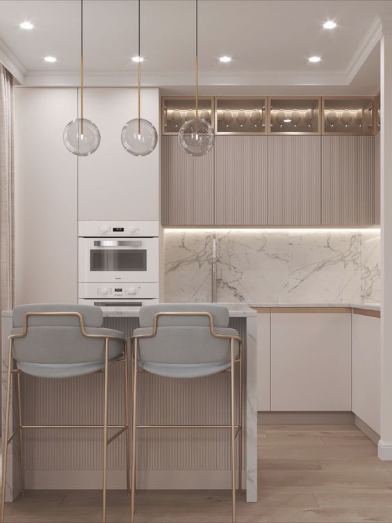 Фото № 6: 14 современных идей дизайна угловой кухни