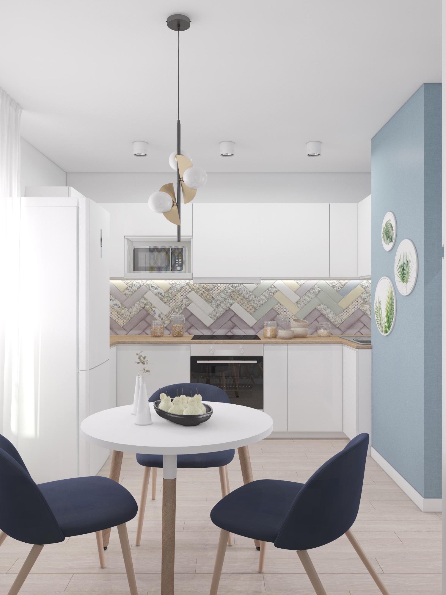 Фото № 10: Дизайн однокомнатной квартиры в доме серии КОПЭ