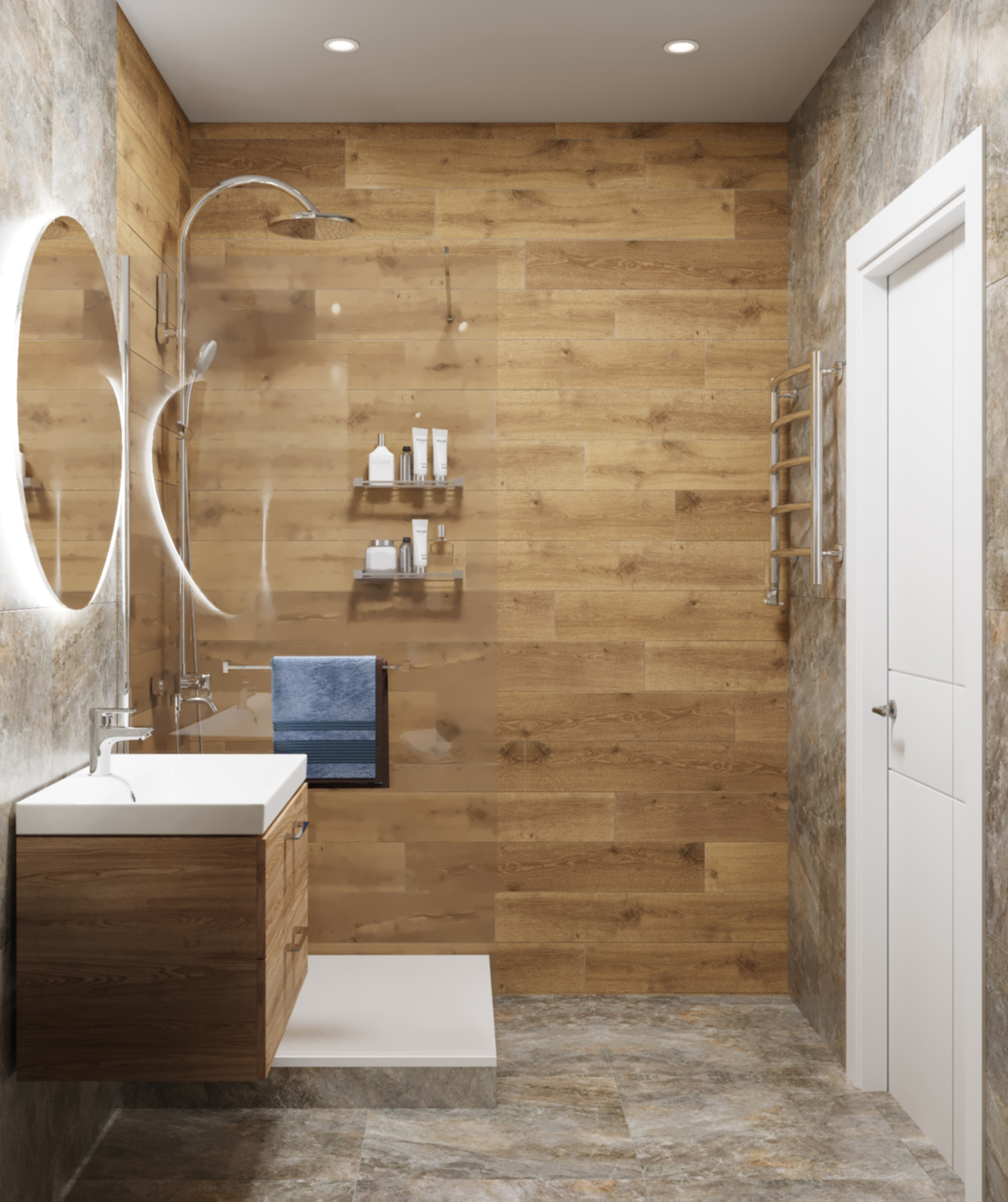 Фото № 7: Дизайн двушки-«распашонки» в панельном доме серии П-44Т