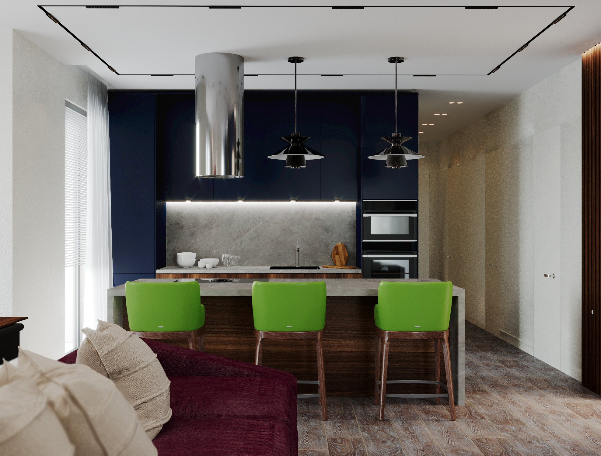 Фото № 9: Как создать функциональный остров на кухне: 15 крутых примеров