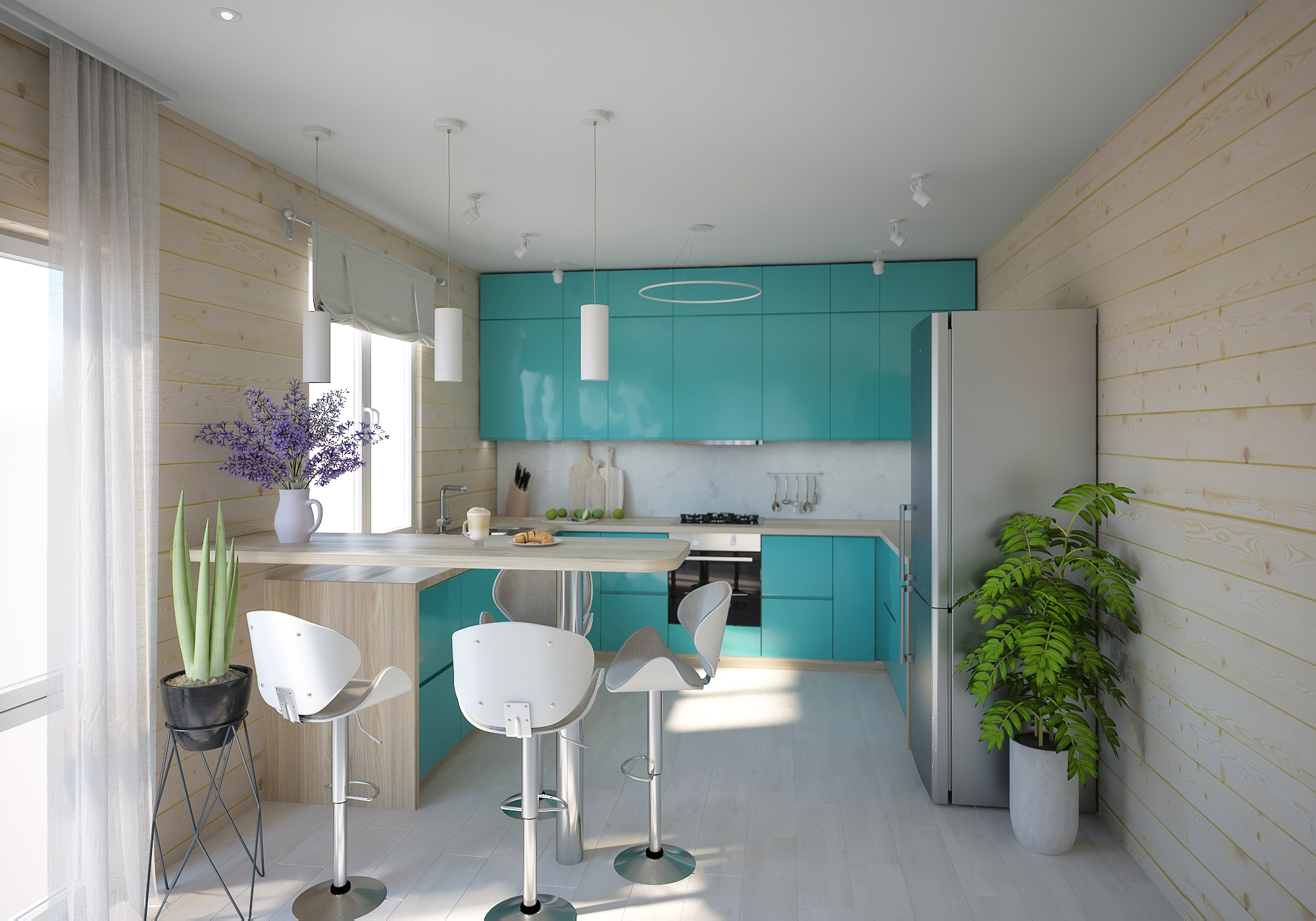 Фото № 6: Как создать функциональный остров на кухне: 15 крутых примеров