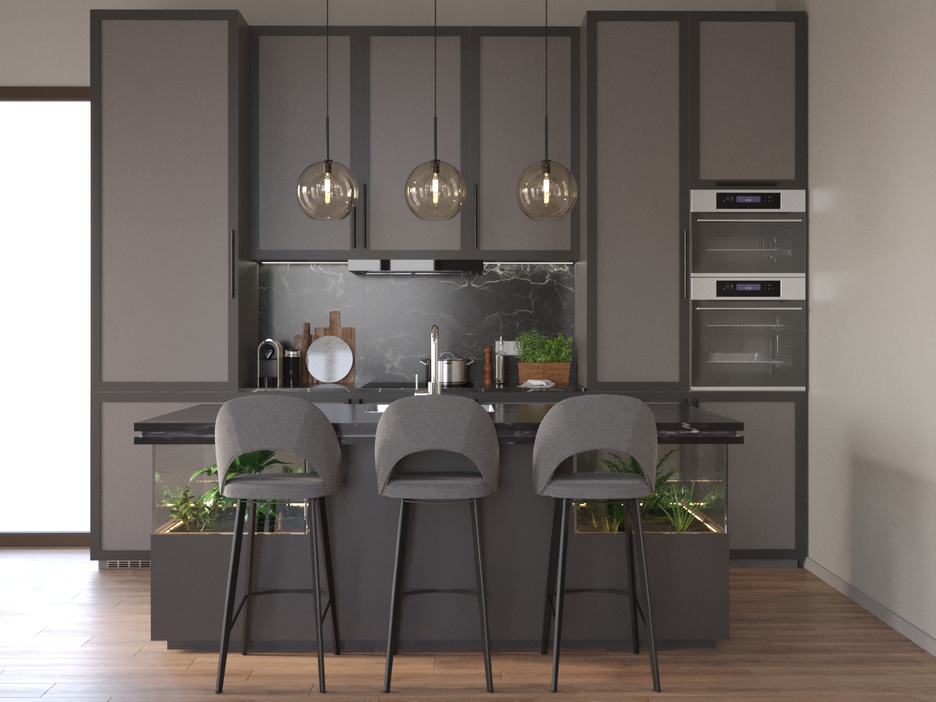 Фото № 16: Как создать функциональный остров на кухне: 15 крутых примеров