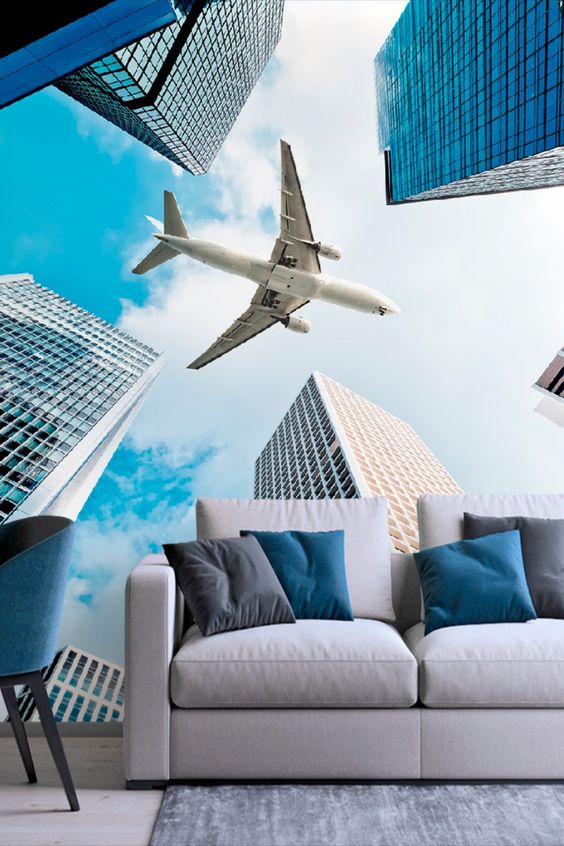 Фото № 18: Обои с изображением города: 33 примера в интерьере