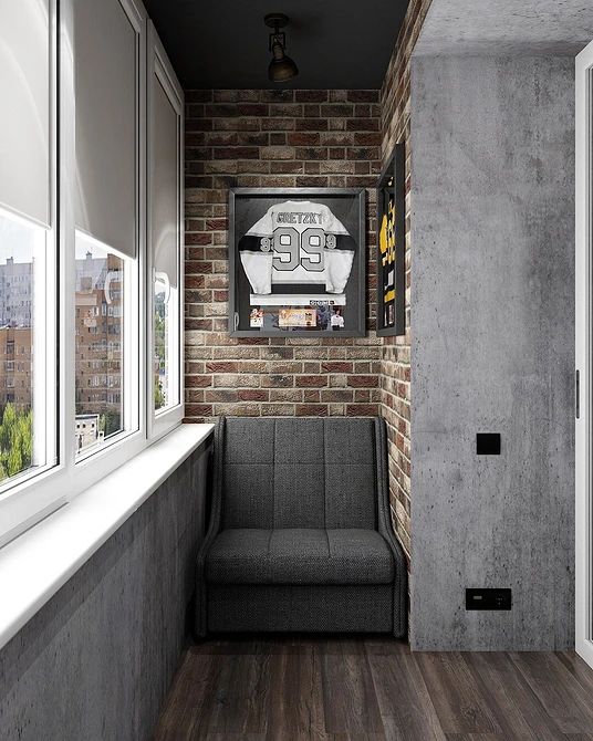 Фото № 21: Имитация кирпичной кладки с помощью обоев под кирпич: недорого и эффектно 