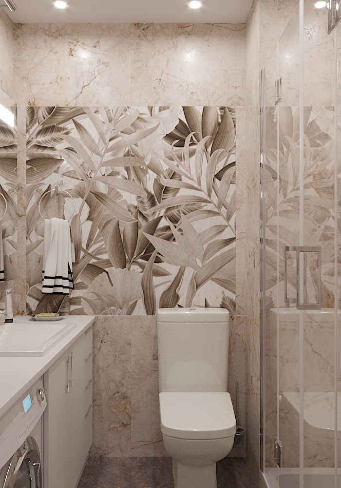 Фото № 9: Не дайте пропасть свободным метрам: 11 идей использования стены над унитазом