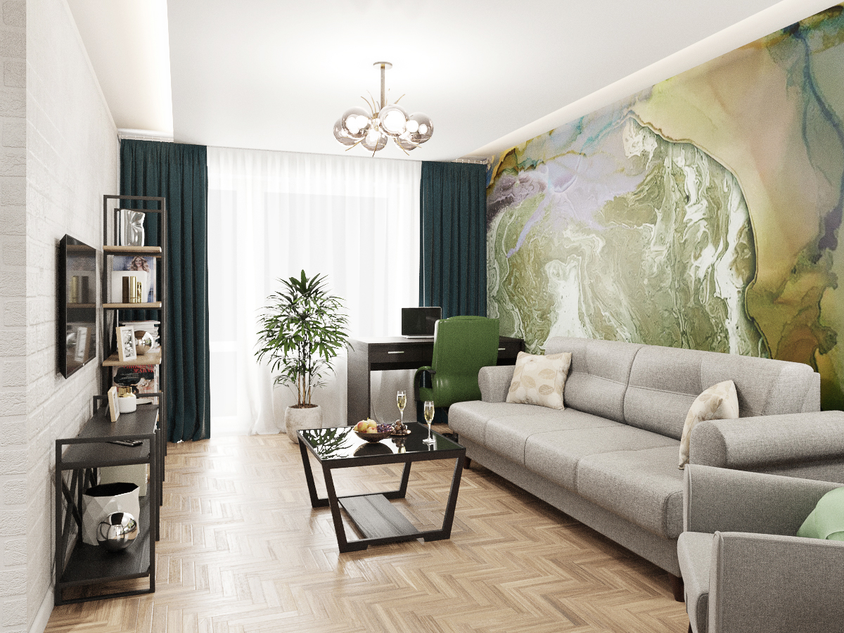 Фото № 8: Дизайн трехкомнатной квартиры в панельном доме серии П-44Т