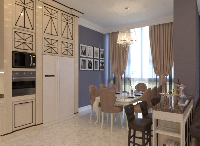 Фото № 12: Дизайн трехкомнатной квартиры в панельном доме серии П-44Т