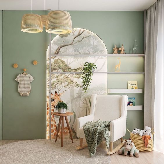 Фото № 18: Весенняя свежесть круглый год: фисташковый цвет в интерьере